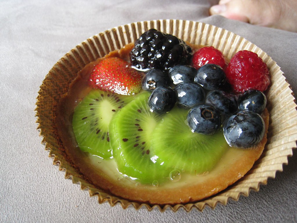 whole foods fruit tart! amritar Flickr