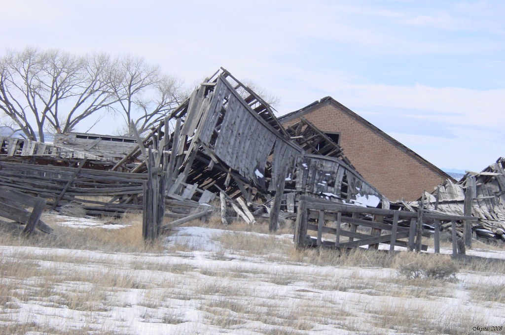 Old barn outside Cedar City Utah Best viewed large