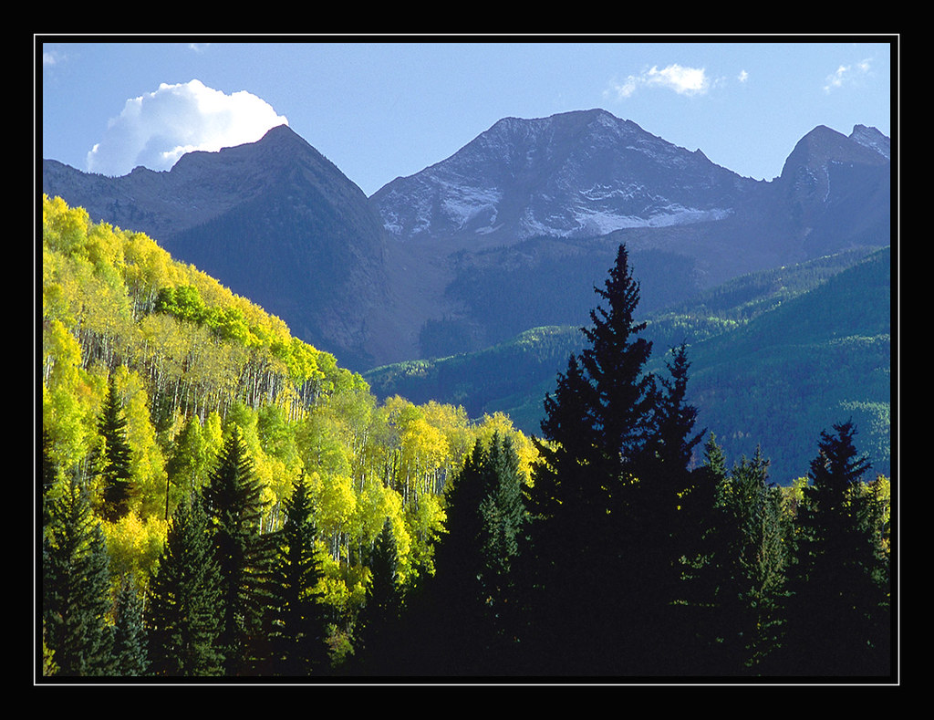 Chair Mountain in the Colorado Rockies 1991 Chair Mounta… Flickr
