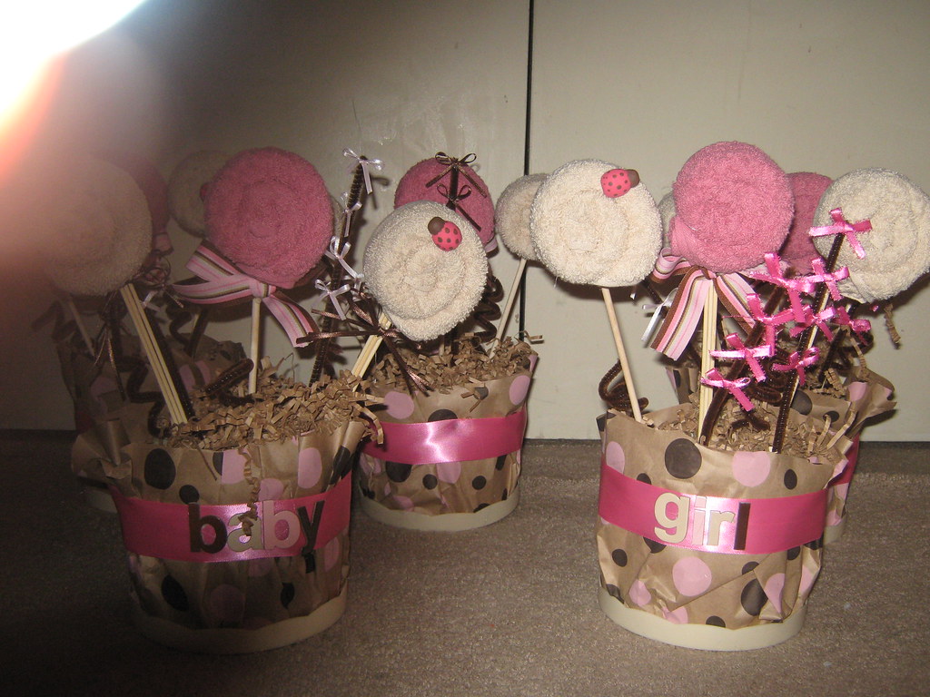 flower pots baby shower Maria Caraballo Flickr