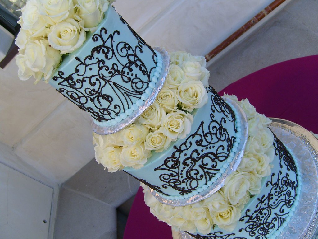 Blue Wedding Cakes Flickr