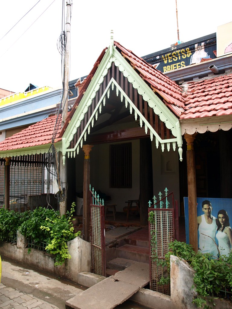 Pondicherry town, 2007 oldstyle homes Copyleft Freder… Flickr