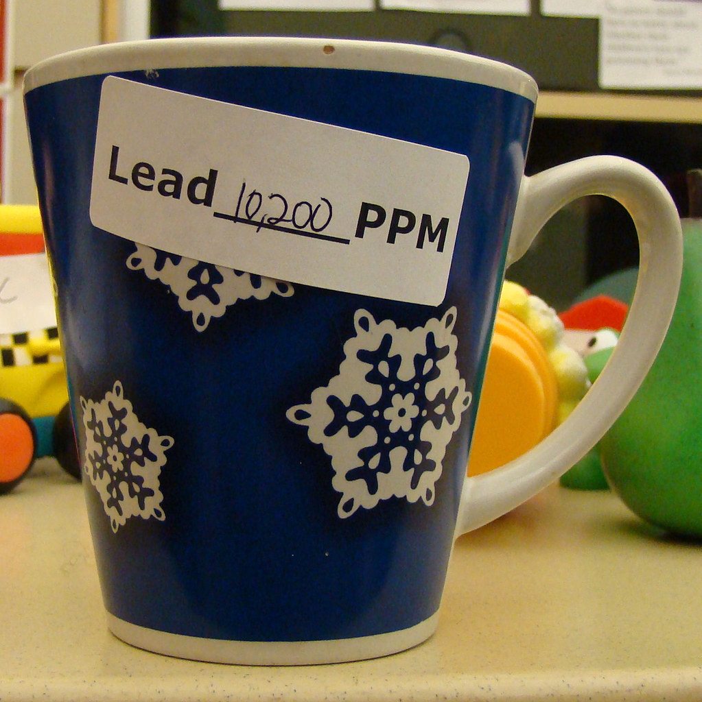 Contains 10,200 parts per million of Lead Coffee mug teste… Flickr