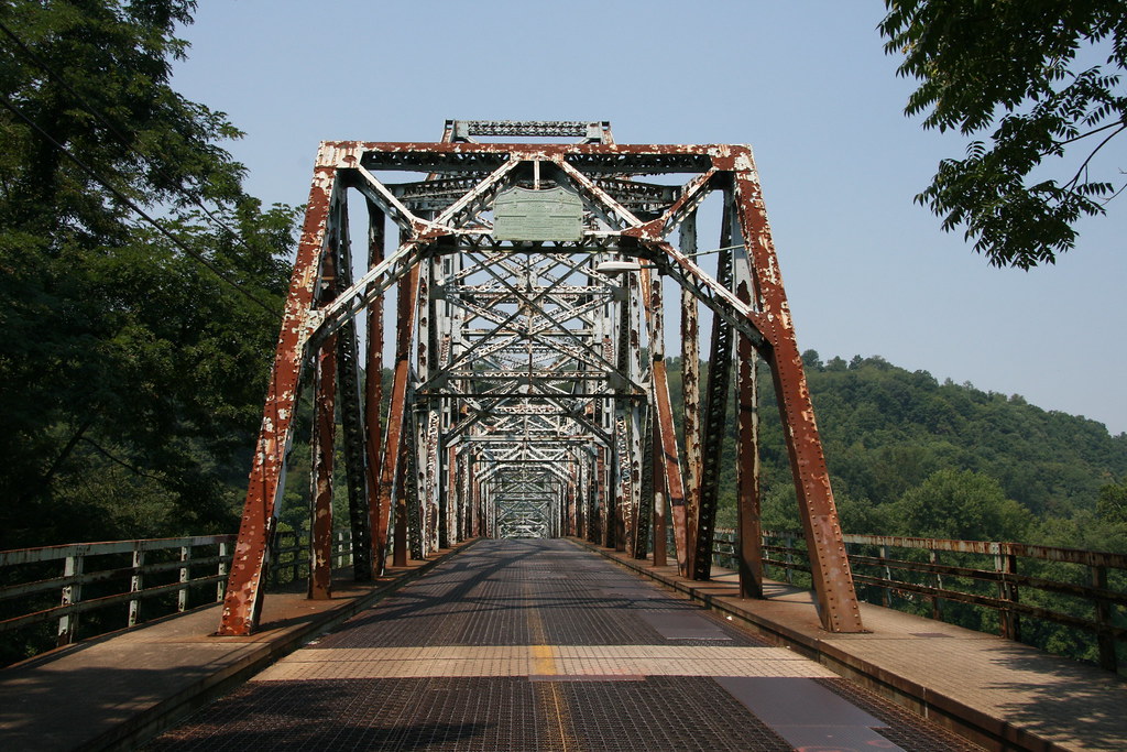 Point Marion Bridge Cantilever bridge in Point Marion PA. … Flickr