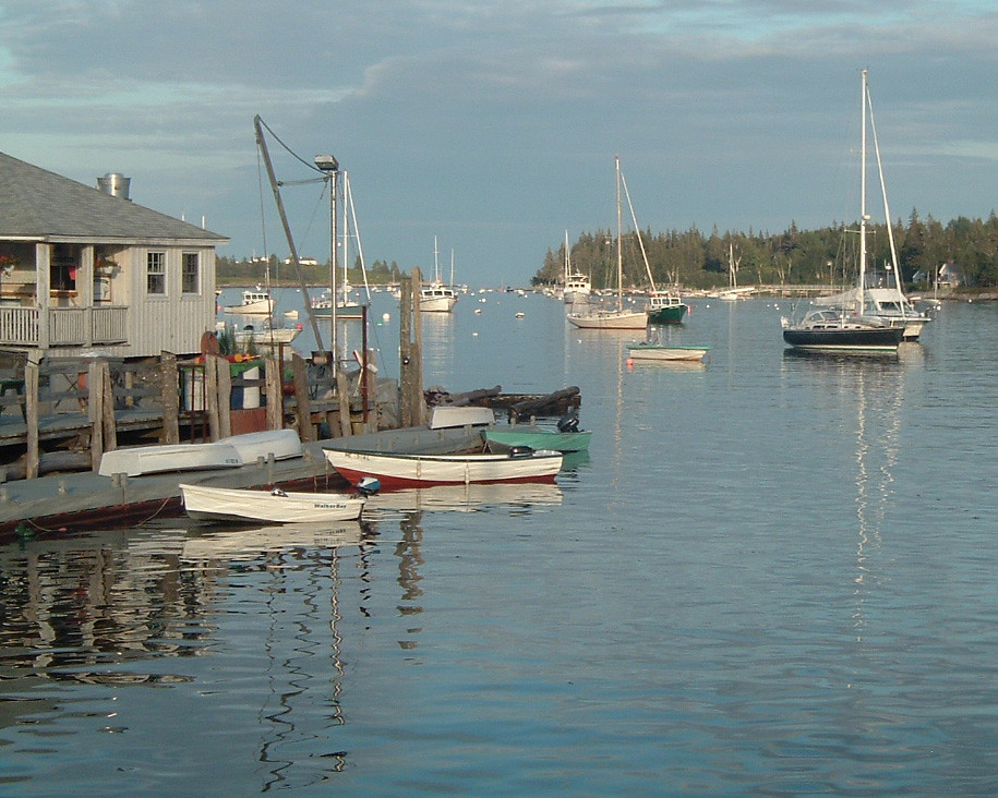 Tenants Harbor, Maine Bill Buckman Flickr