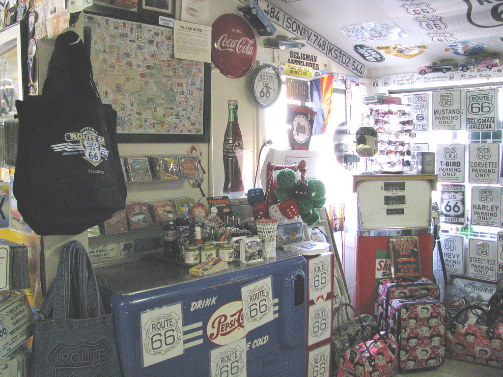 77b Seligman AZ Delgadillo's Barber Shop & Route 66 Gift… Flickr