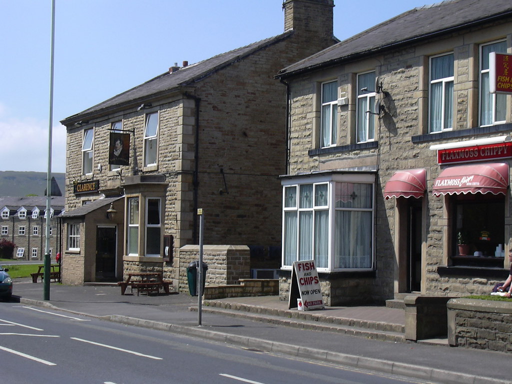 "The Clarence Hotel" (Pub) 279 Helmshore Road, Flax Moss, Haslingden