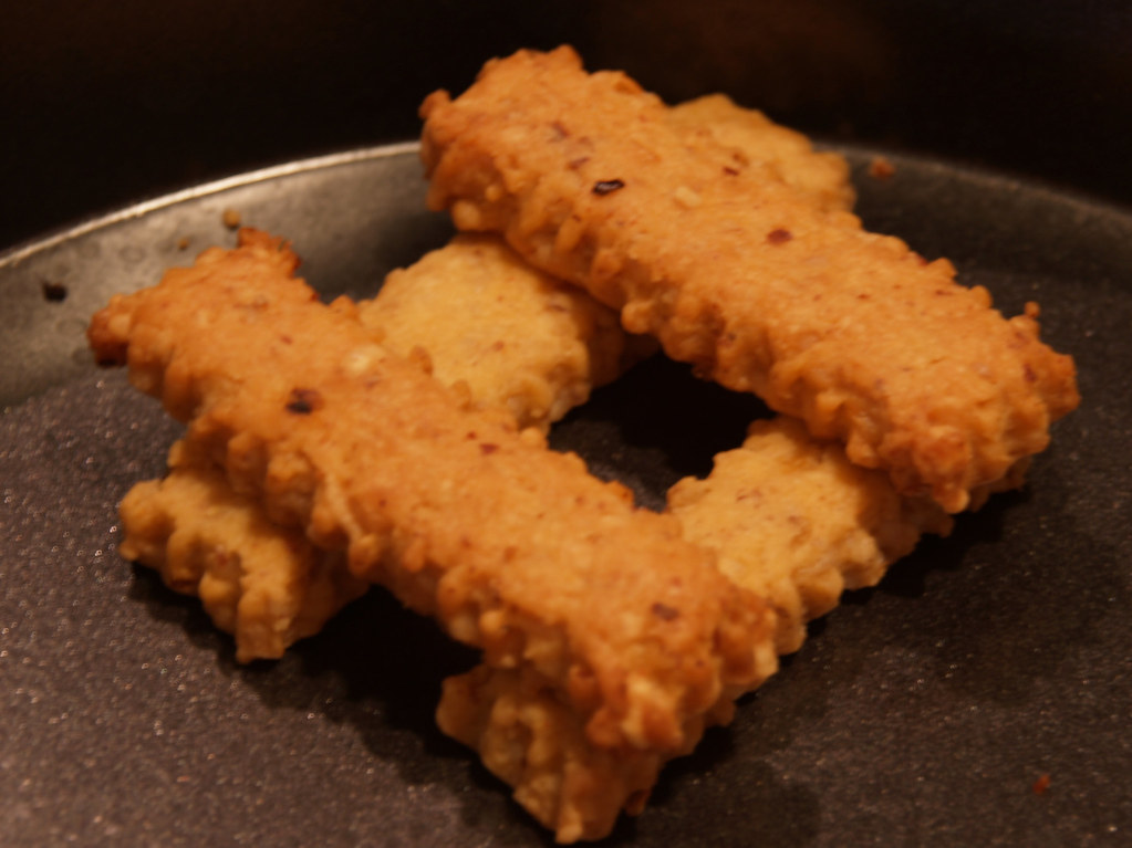 cheese straws New York Times recipeI add 1 cup ground pe… Flickr