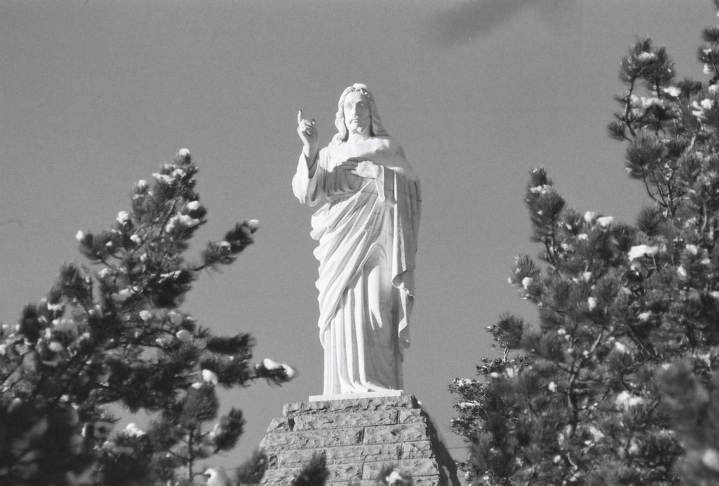 Jesus Christ! St Malo Catholic Retreat Center, on CO Hwy 7… Flickr