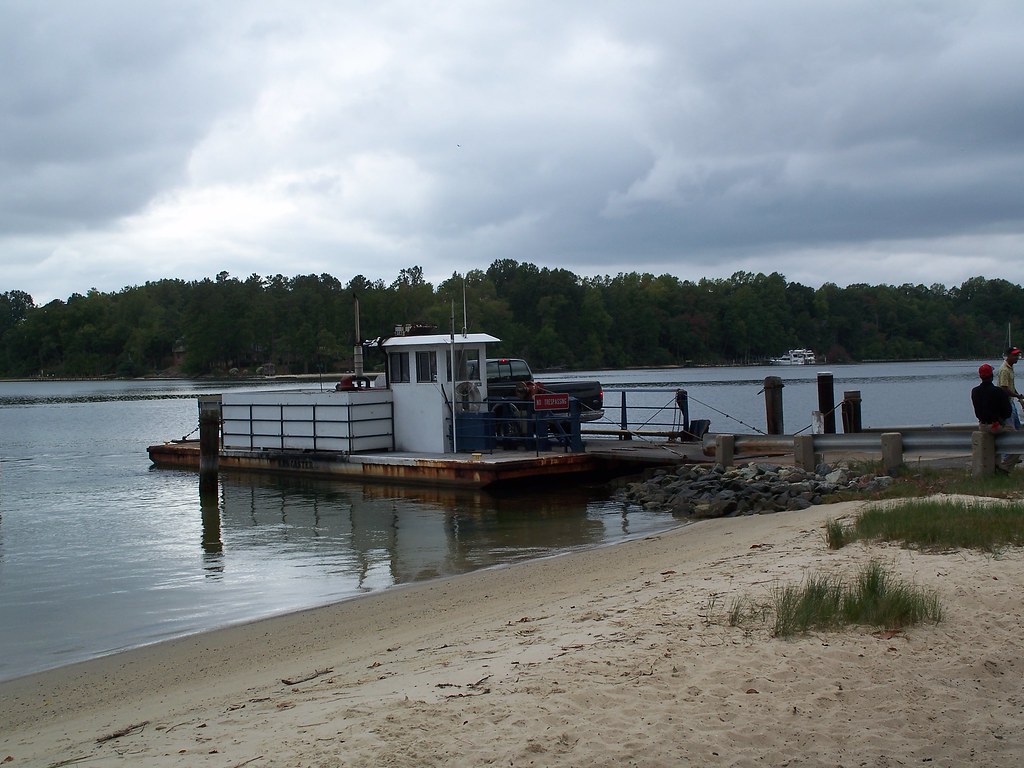 Merry Point Cable Ferry Lancaster, Virginia (the day of Mo… Flickr