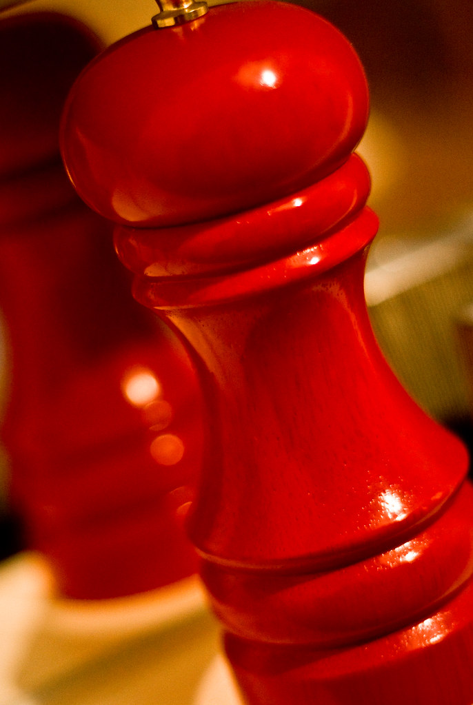 Red Pepper Mill Glossy red pepper mill (from Habitat) in f… Flickr
