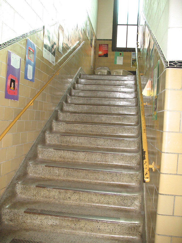 Tower Stairs Northwood Elementary Royal Oak Flickr