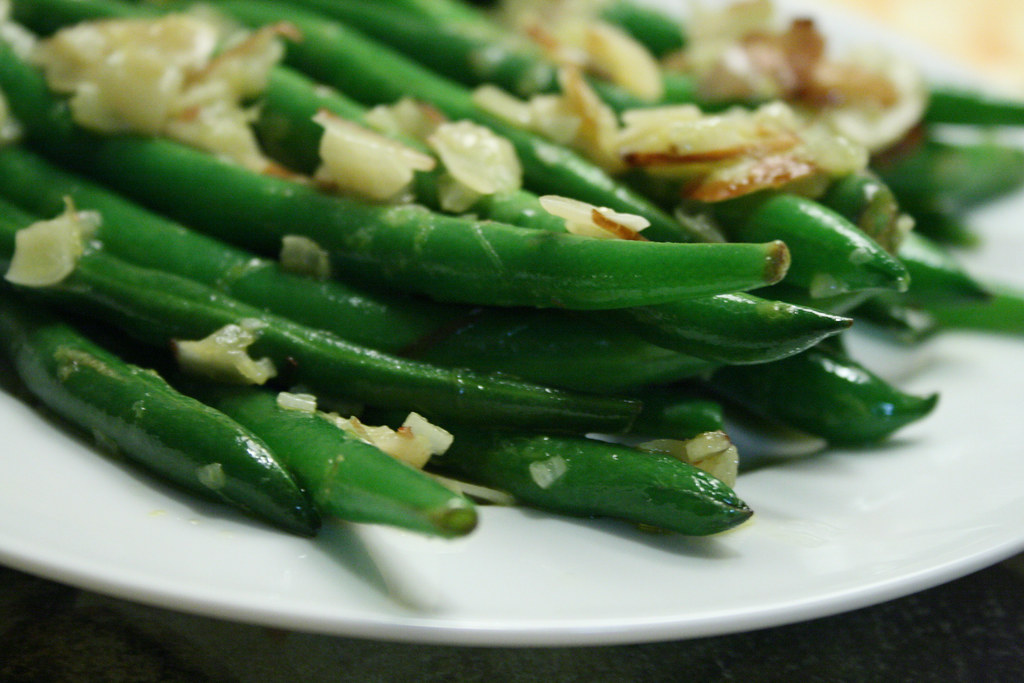 Green Beans Green beans with lemon zest, garlic, onions, a… Flickr