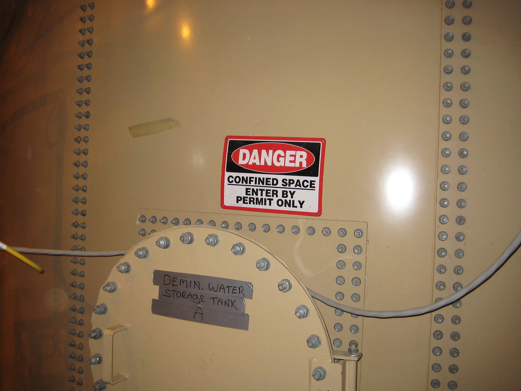 Demineralized water storage tank For Boiler feedwater. Flickr