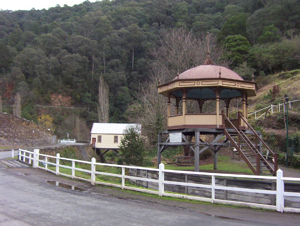 Walhalla Band Rotunda and Fire Station Rodney Skerman Flickr