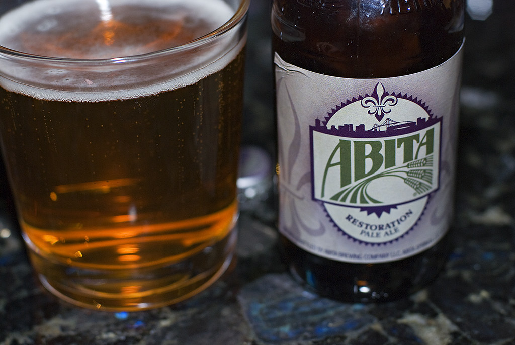 Abita Restoration Ale Extra points because one of the most… Flickr