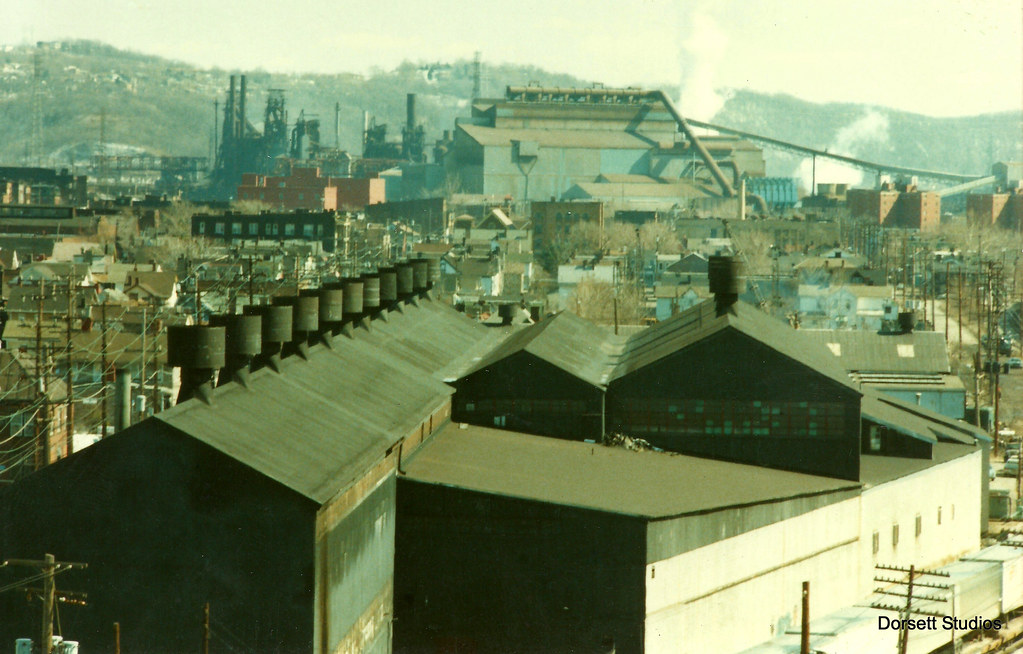 Braddock, PA. A scanned color print photograph. View from … Flickr