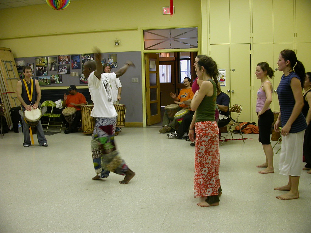 African Dance Class jembe Flickr
