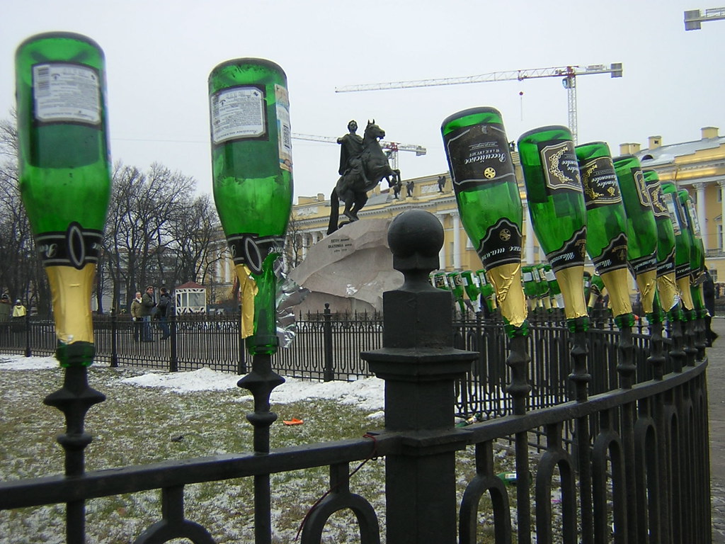 Cheers! In Russia, it is a wedding tradition to get your m… Flickr