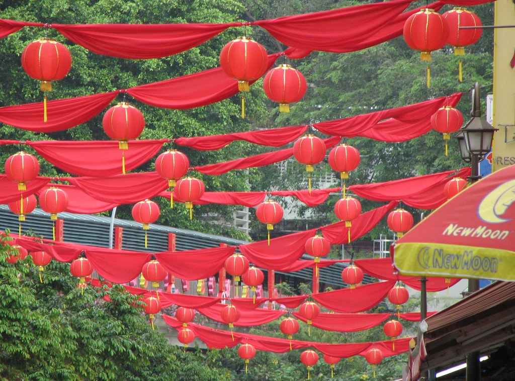 Happy Chinese New Year! Chinese New Years decorations at S… Flickr