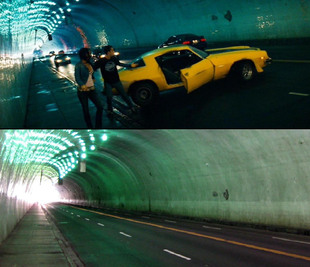 Transformers The 2nd Street Tunnel in Los Angeles was a lo… Flickr