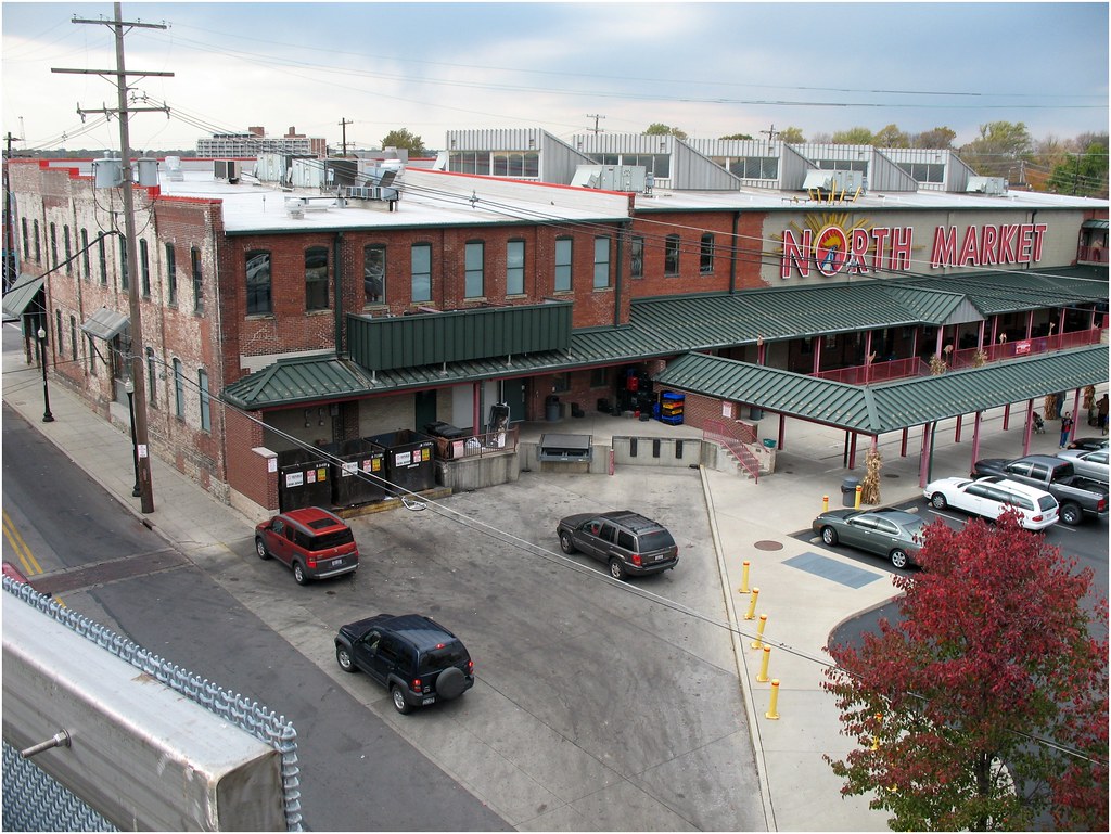 North Market The market's east entrance taken from the top… Flickr