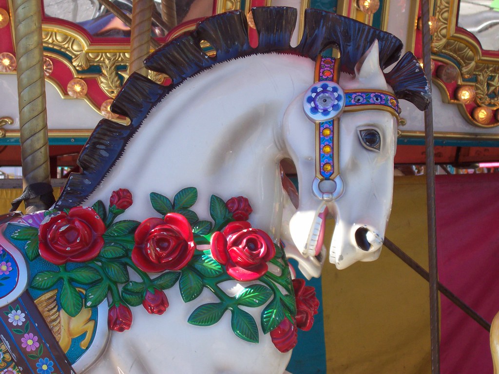 Carousel Horse Michaelmas Carnival, Lyndhurst, NJ. Septemb… Flickr