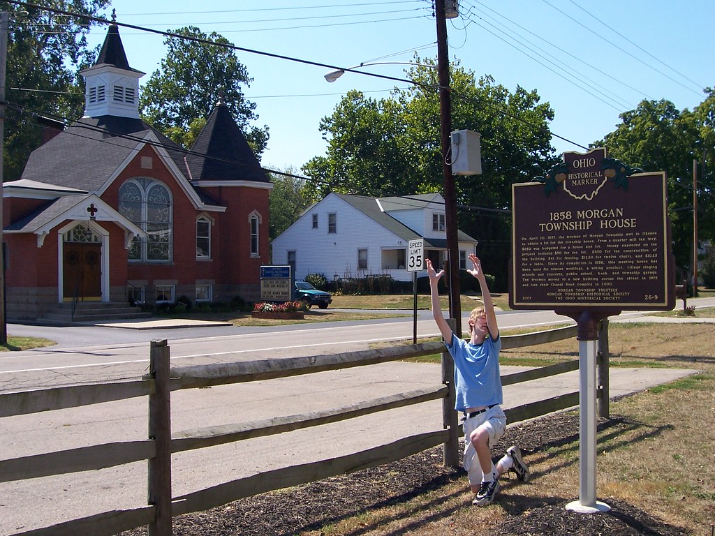 OH Okeana Marker 2 1858 Township House Ken Flickr