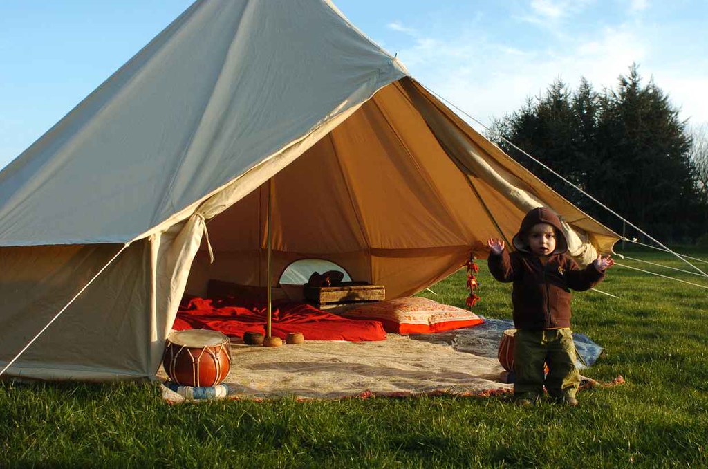 Canvas Tents 100% Cotton Canvas Bell Tents Tipi.