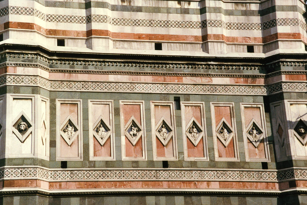 Florence Duomo (Marble detail) The exterior of the cathe… Flickr
