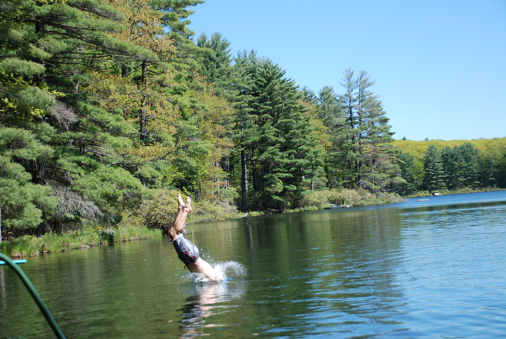Merriewold My turn to go jump in a lake. The water was col… Flickr