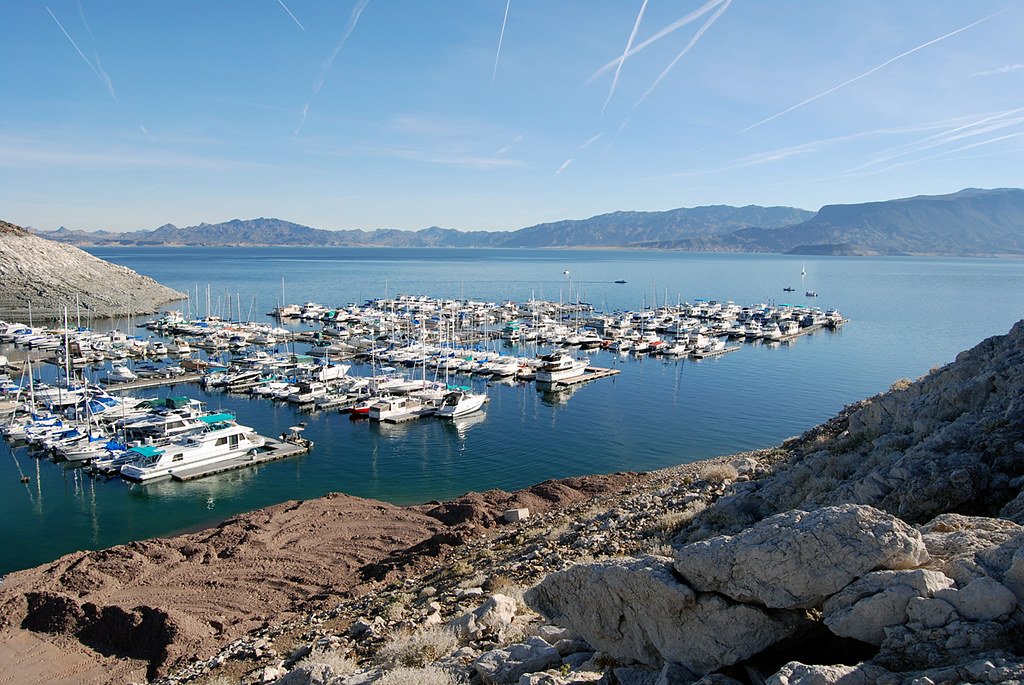 Lake Mead Marina Move Due to the draught in recent years, … Flickr