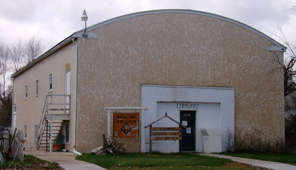 Ekalaka Public Library (Ekalaka, Montana) This multipurpos… Flickr