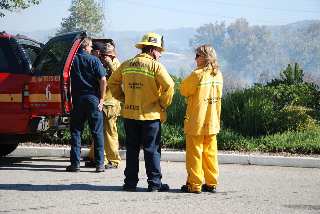 LOS ANGELES COUNTY FIRE DEPARTMENT (LACoFD) FIREFIGHTERS a photo on