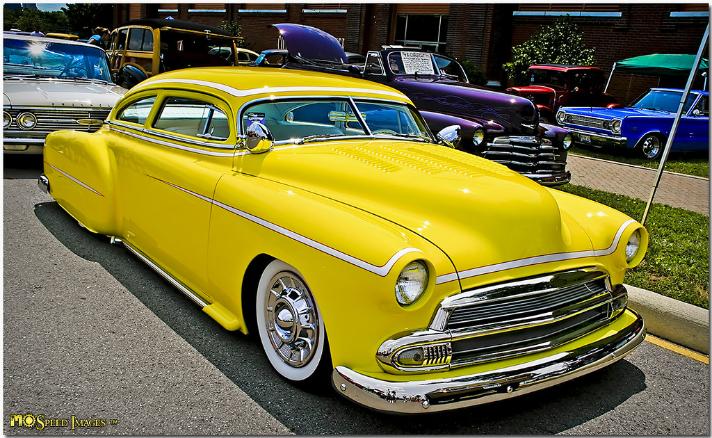 Neon Yellow Fleetline Owner Jerry Conklin Car 1951 Chevr… Flickr