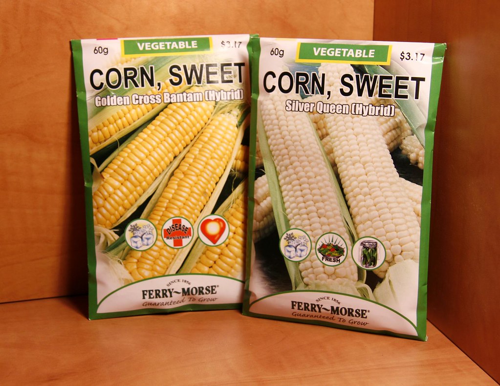 sweet corn sweet corn seed packet Tony Flickr