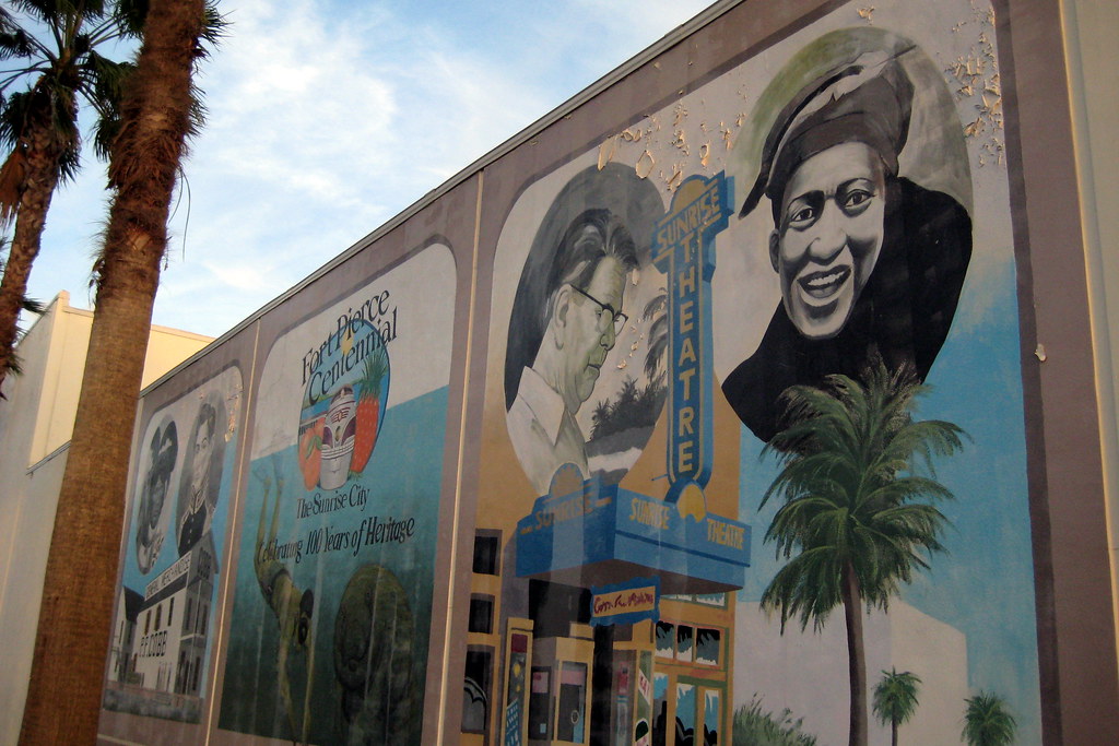 Florida Fort Pierce Centennial Mural The Historical Fo… Flickr