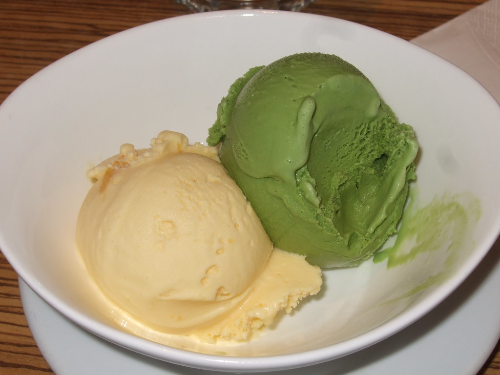 Mango & Green Tea ice cream a photo on Flickriver