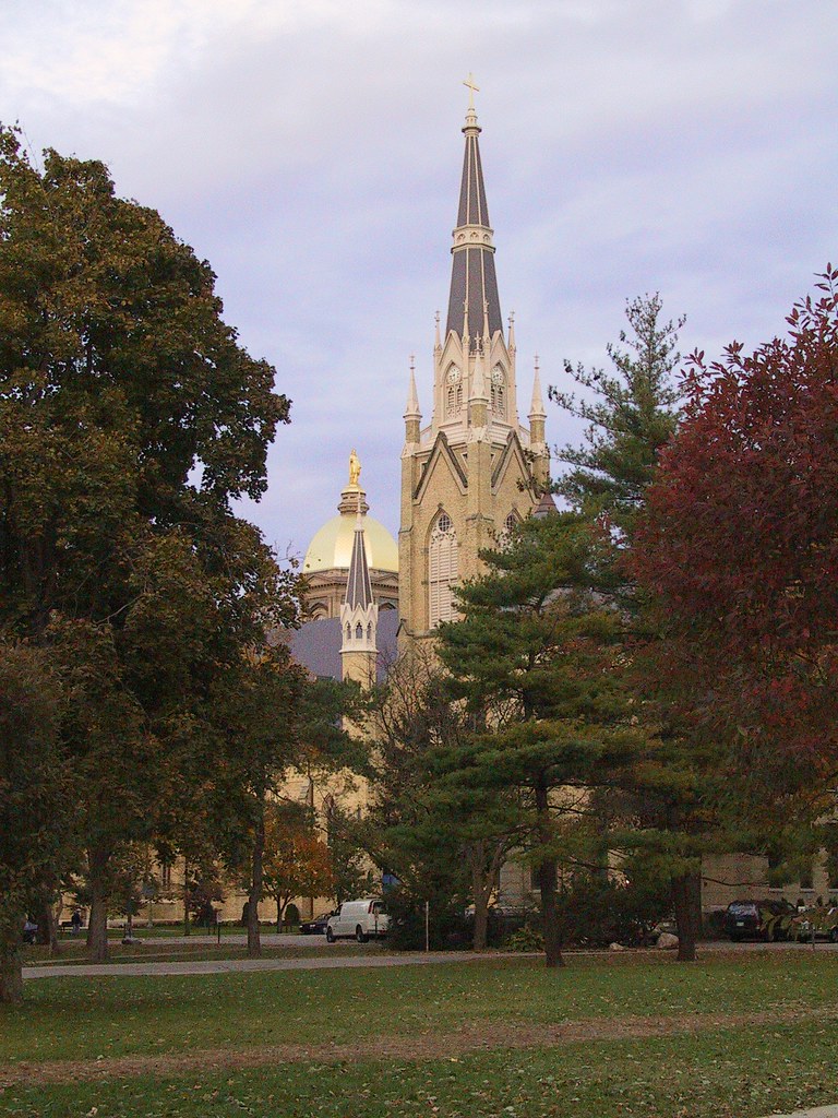 Img_1870 Notre Dame Indiana October 2001 Notre Dame Campus… Flickr