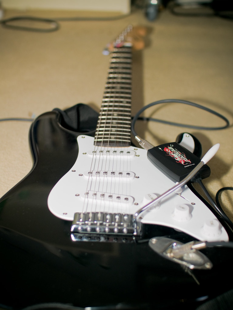 Cheap Guitar and JamLab Cheap Squier Bullet Strat Guitar p… Flickr
