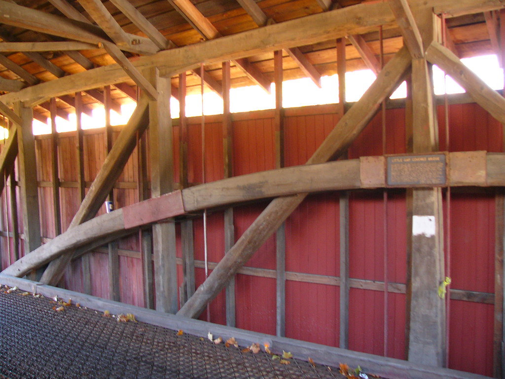 P1060250 Covered Bridge, Little Gap, Pa Covered Bridge, Li… Flickr