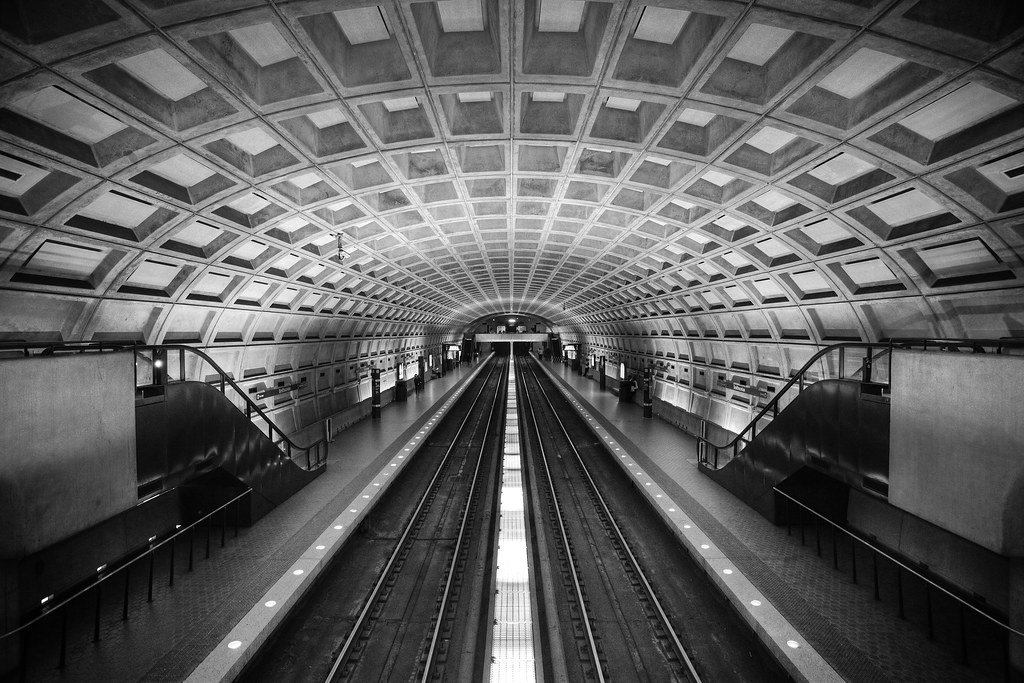 Washington D.C. Metro Tunnel Washington D.C. Metro Tunnel … Flickr