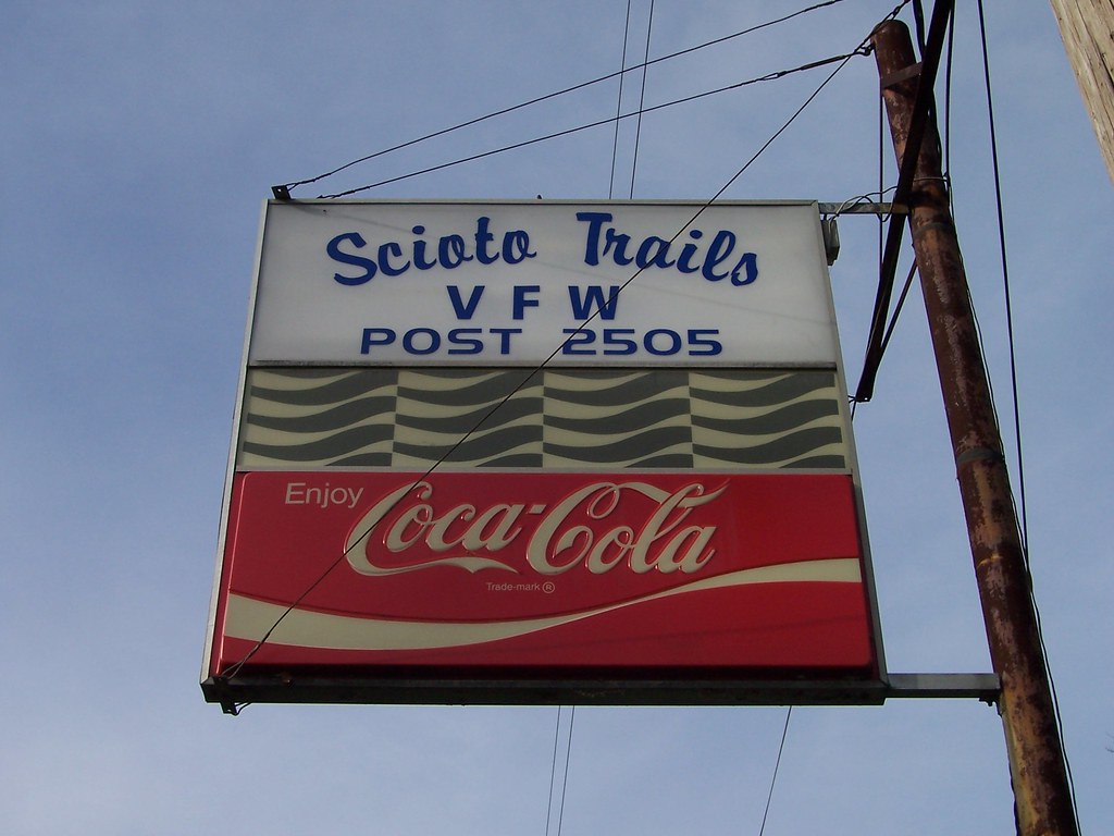 OH Franklin County Coca Cola Sign Scioto Trails VFW Post… Flickr