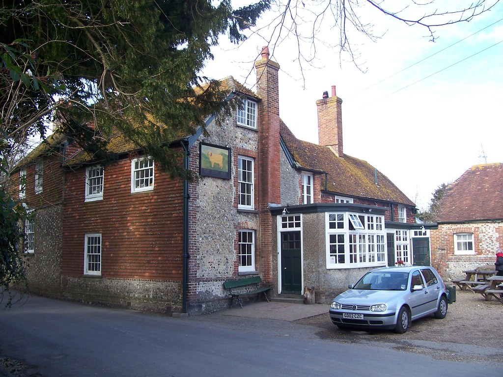 Ram Inn, Firle, Sussex The Ram Inn and our lunch stop