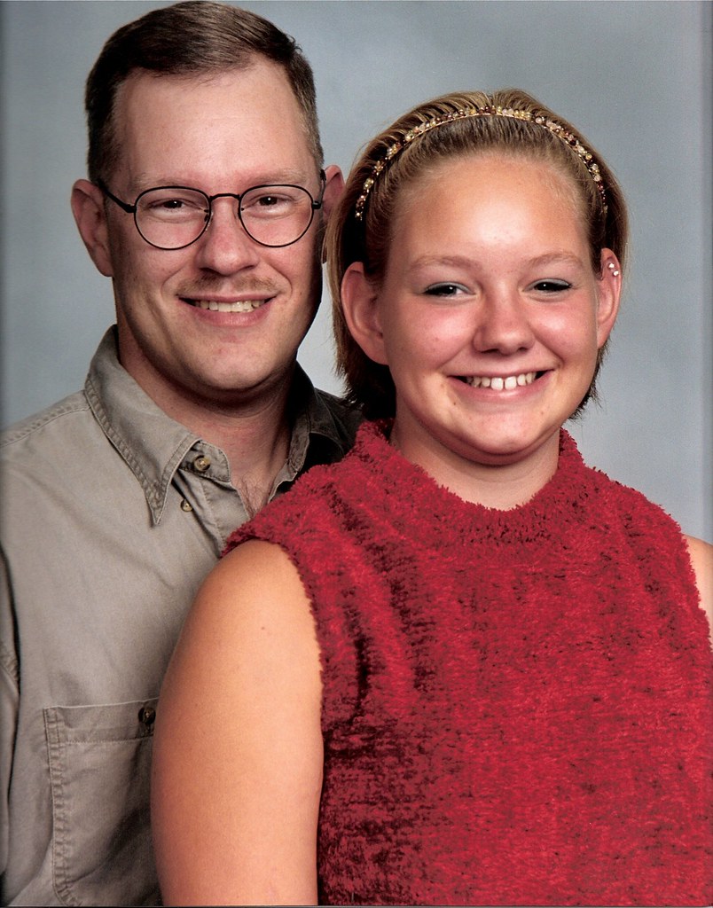 Ashley & Dad 2001 sgtgary Flickr