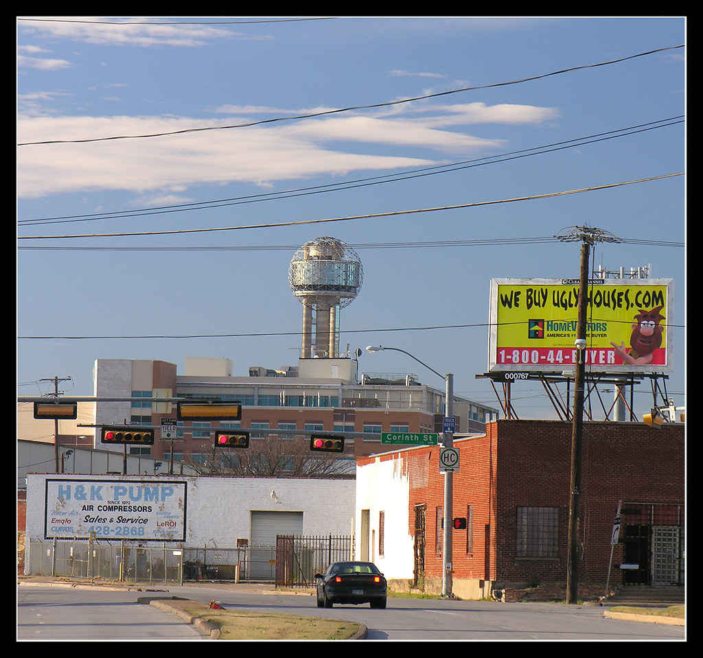 Lamar Street View This view from Lamar, looks back up towa… Flickr