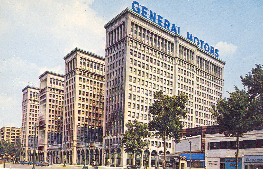 Wayne Detroit MI Old General Motors Building GM Headquarte… Flickr
