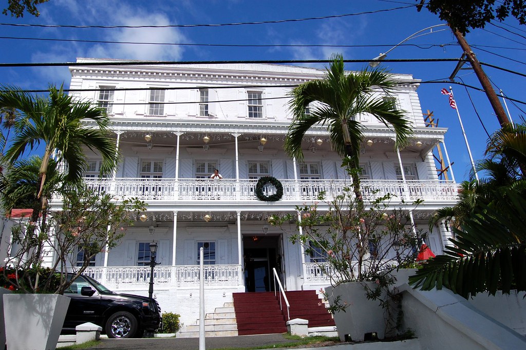 Government House, Charlotte Amalie, St. Thomas, U.S. Virgin Islands a