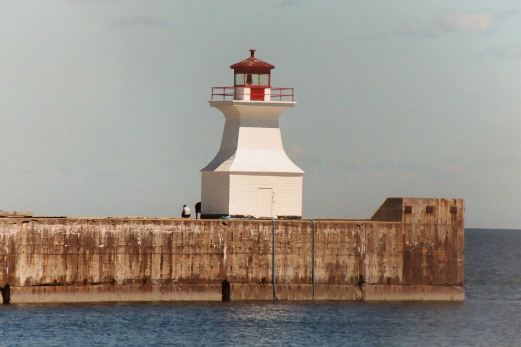 NB, Cape TormentinePier Light Atlantic Ocean Alan C of Marion,IN