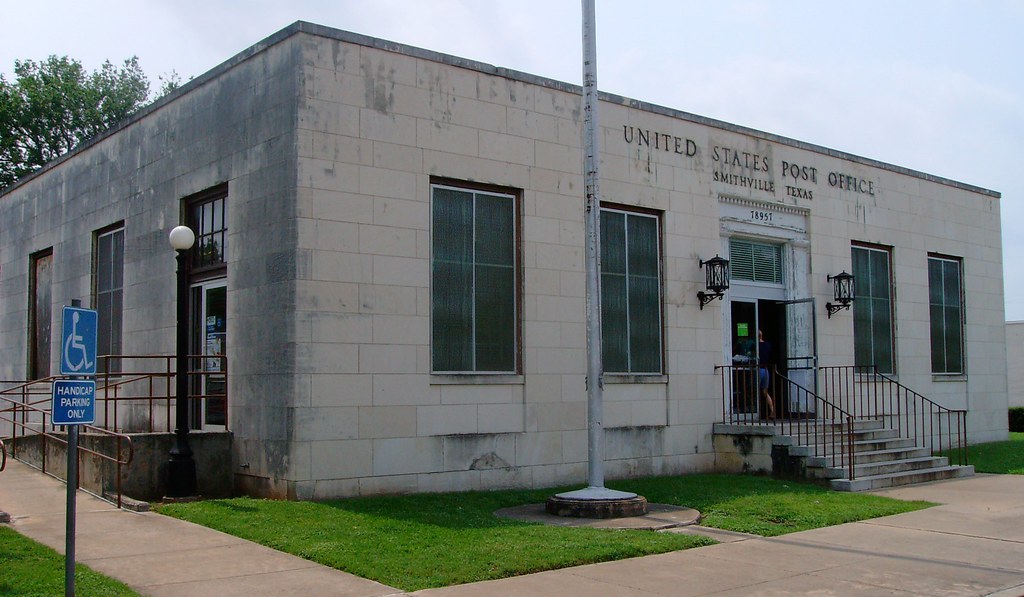 Post Office 78957 (Smithville, Texas) Built in 1937 The Sm… Flickr